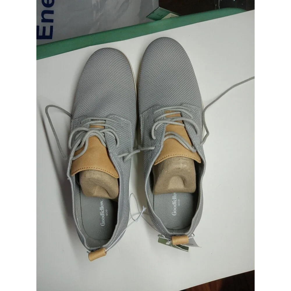 Goodfellow & Co Men's Kev Knit Dress Shoes in Gray, size 9